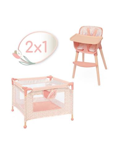 Set Trona y Parque de Muñecas Tulipe 2x1 - Imagen 2