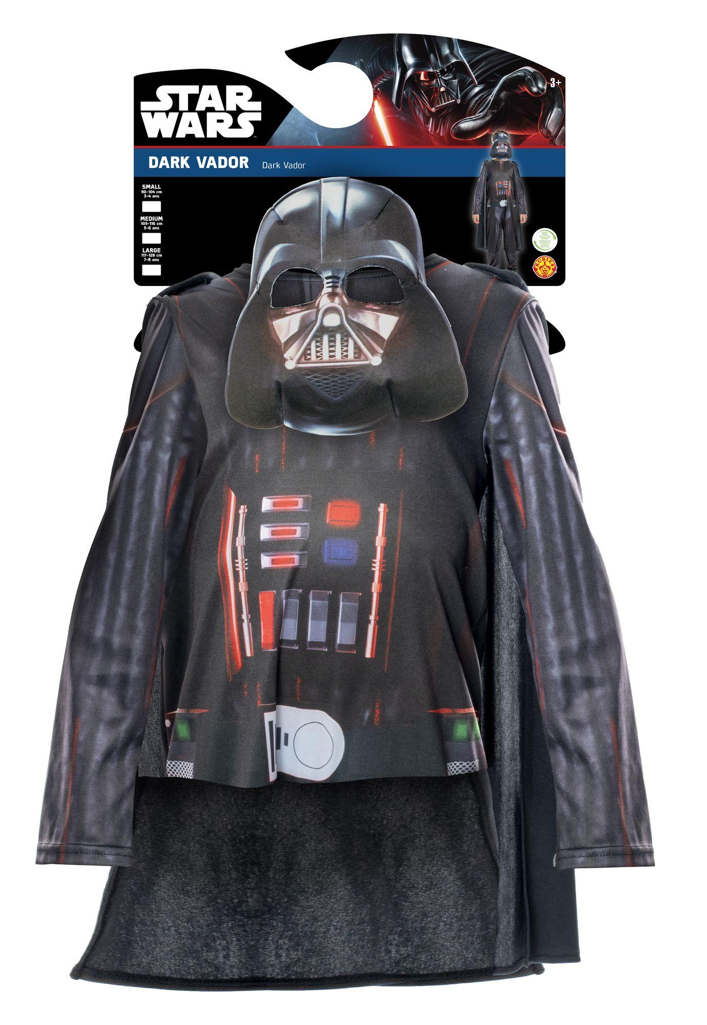 Disfraz Darth Vader 7-8 años ecologico - Imagen 2