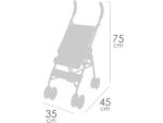 Carro de Muñecas Silla XL Capriccio Plegable - Imagen 4