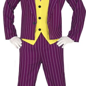 DISFRAZ JOKER CRAZY VILLAIN (XL)