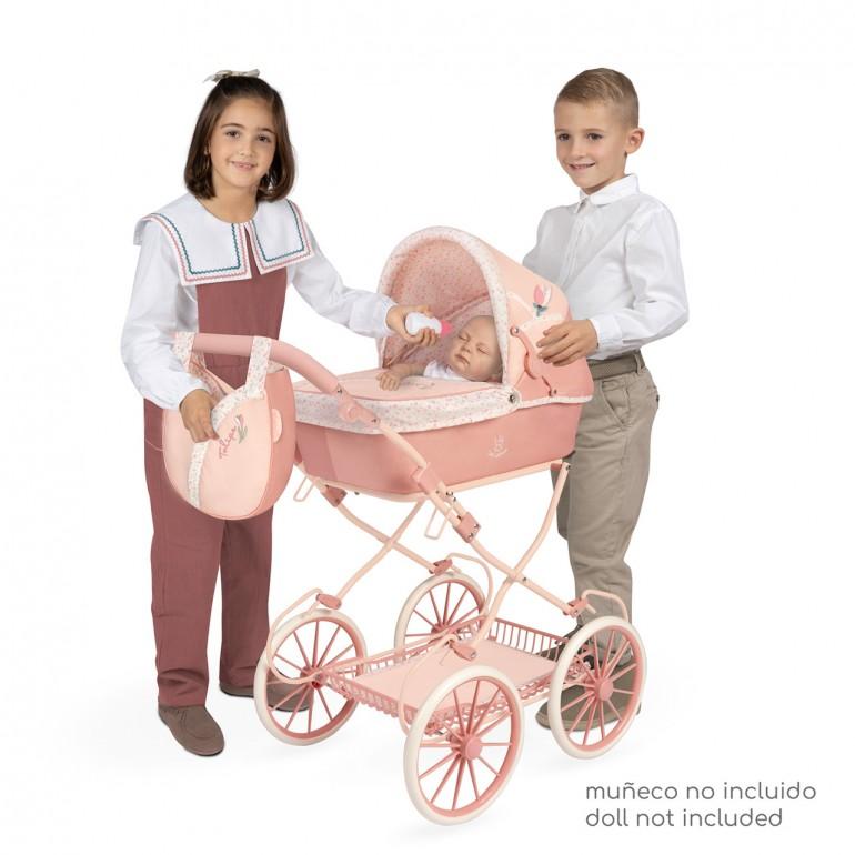 Carro de Muñecas Tulipe Plegable con Sombrilla - Imagen 2