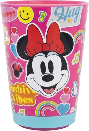 Vaso Antivuelco PP 470ml Minnie