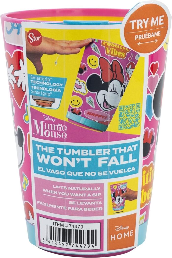 Vaso Antivuelco PP 470ml Minnie - Imagen 2