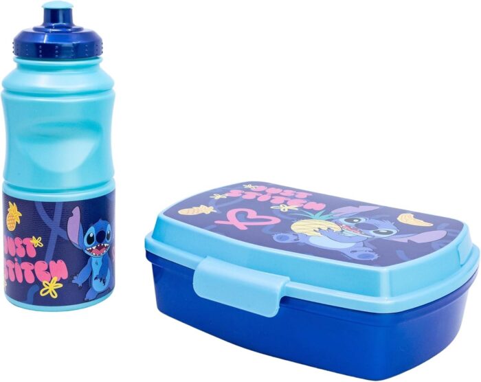 Set Sandwichera y Botella Stitch - Imagen 1