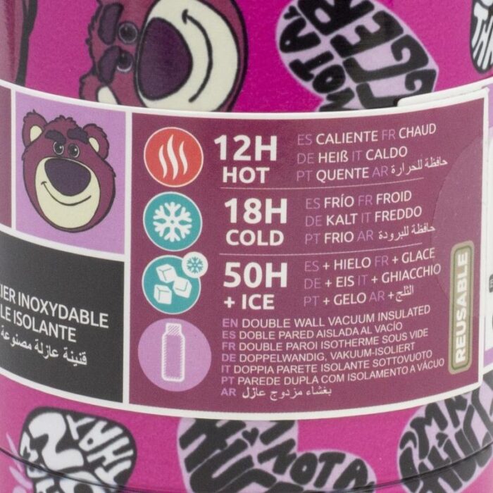 BOTELLA TERMO ACERO INOXIDABLE 515 ML TOY STORY 3 LOTSO - Imagen 4