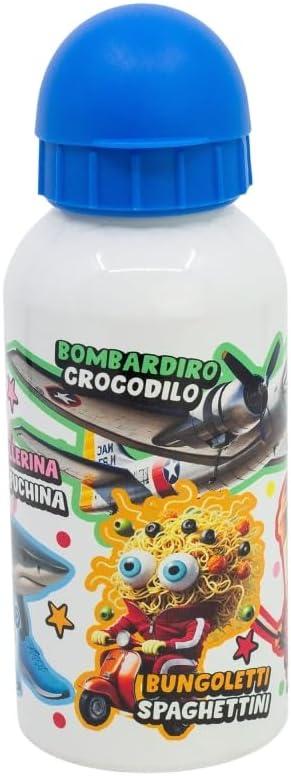 Botella Aluminio Peq. Italian Brainrot