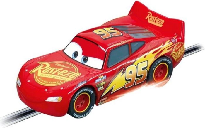 Carrera Go! Cars Rayo McQueen c/luz 1:43 - Imagen 1
