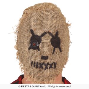 MASCARA MUÑECO TRAPO 