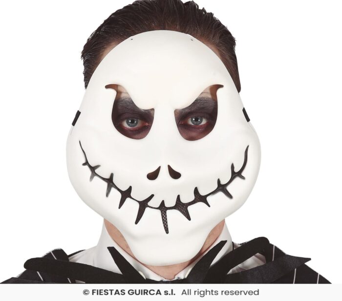 MASCARA FANTASMA GRUÑON, PVC - Imagen 1
