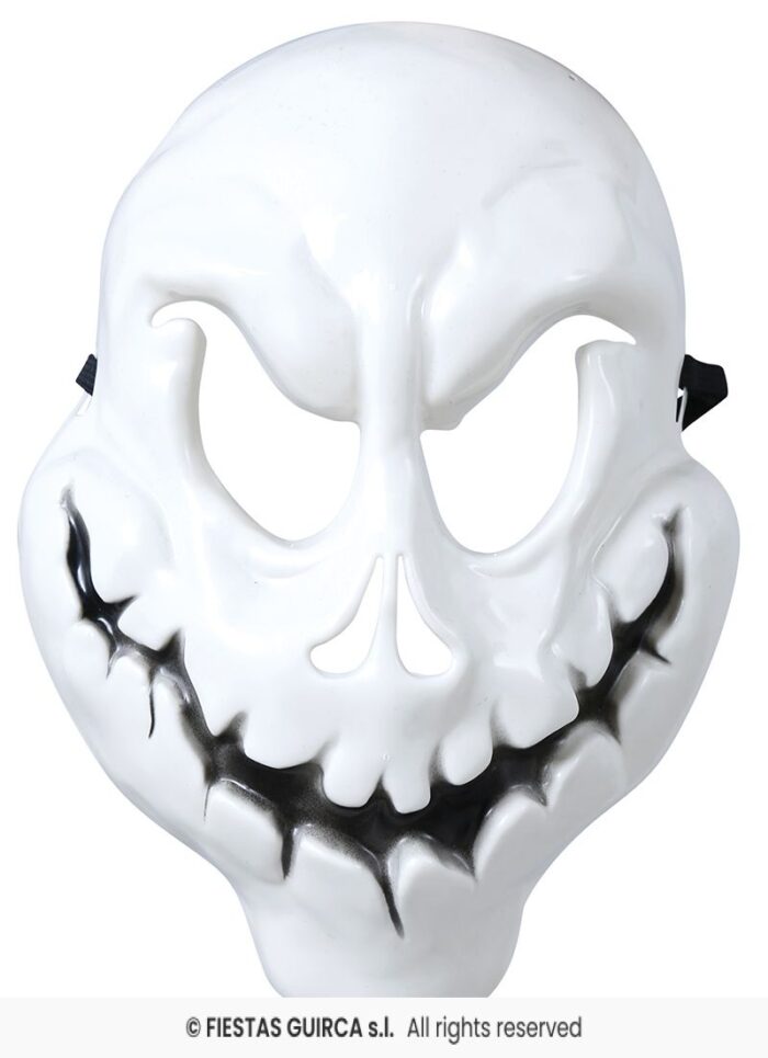 MASCARA FANTASMA GRUÑON, PVC - Imagen 2