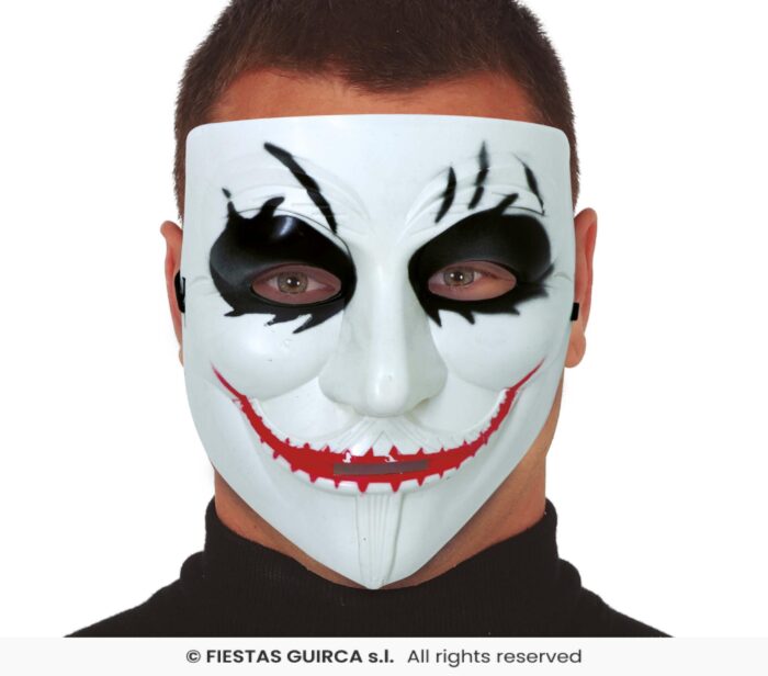 MASCARA SONRIENTE, PVC - Imagen 1