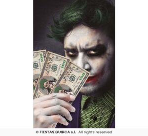 75 BILLETES  MR SMILE 6X15 CMS