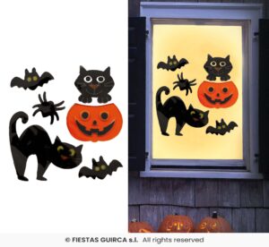 DECORACION GEL GATO, 20X25 CMS.