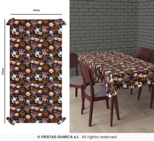 MANTEL MONSTRUITOS 137X274 CM