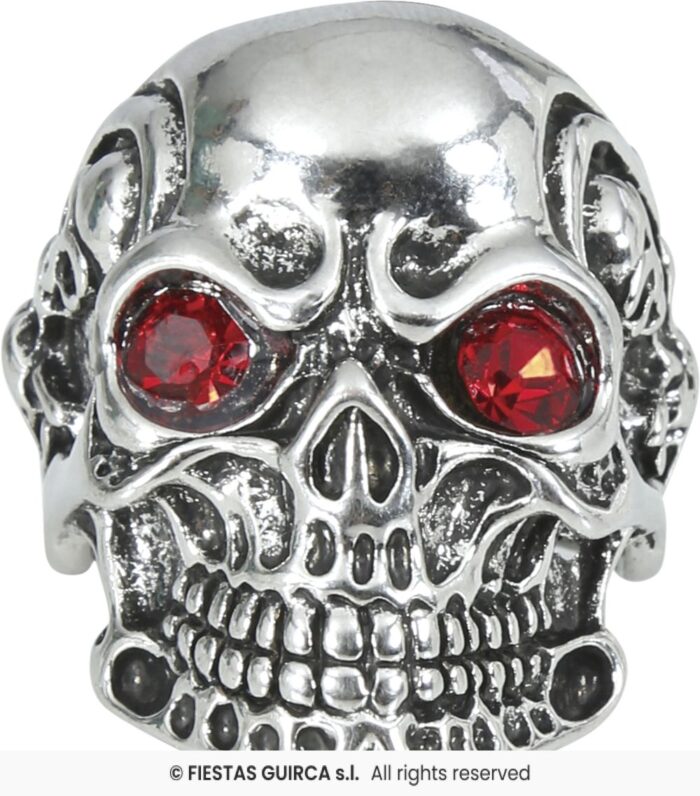 ANILLO CALAVERA METAL - Imagen 2