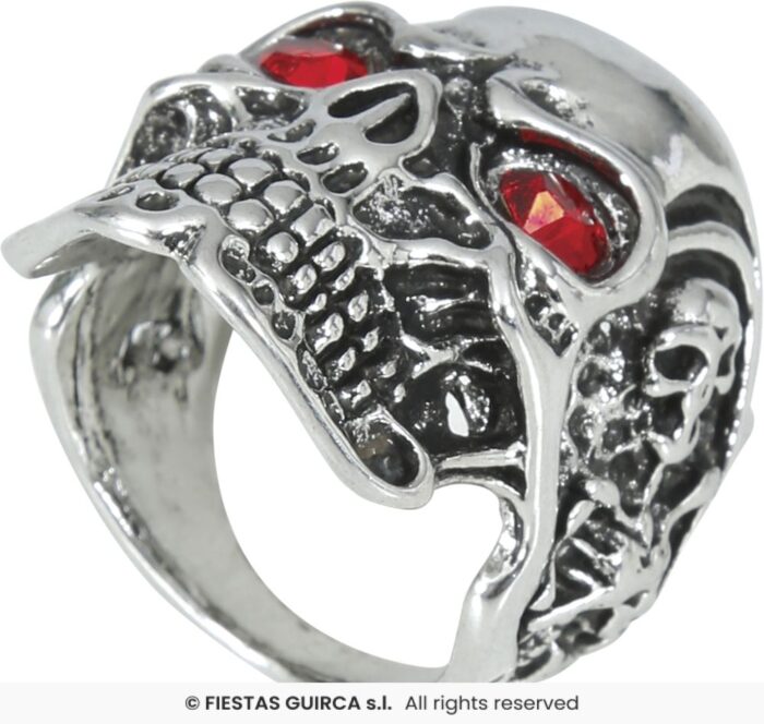 ANILLO CALAVERA METAL - Imagen 3