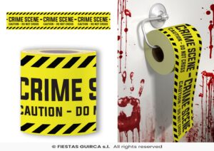 ROLLO WC ""CRIME SCENE"" PAPEL 2 CAPAS 30M"