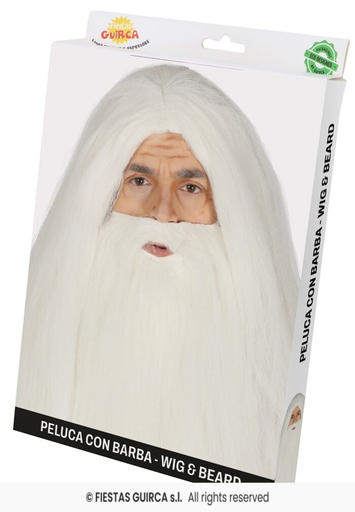 PELUCA Y BARBA EN CAJA - Imagen 2