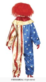 DISFRAZ PAYASO PATRIOT CLOWN 5-6 Años - Imagen 2