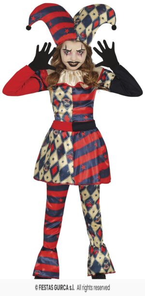 DISFRAZ DIAMOND HARLEQUIN 10-12 Años