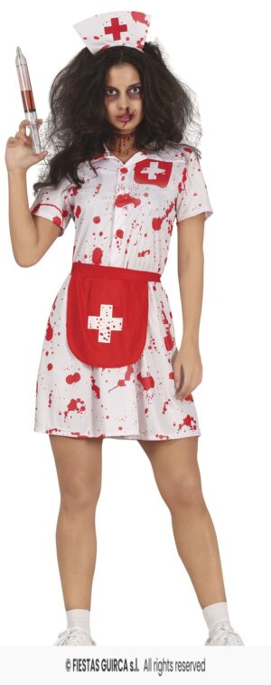 DISFRAZ ENFERMERA SANGRIENTA (M)