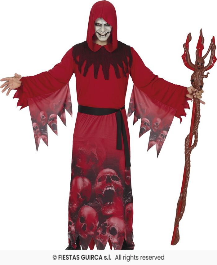 DISFRAZ SEGADOR ROJO REAPER (L) - Imagen 1