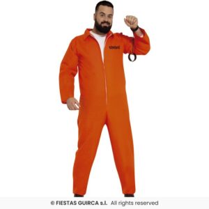 DISFRAZ CONVICTO PRESO NARANJA (XXL)