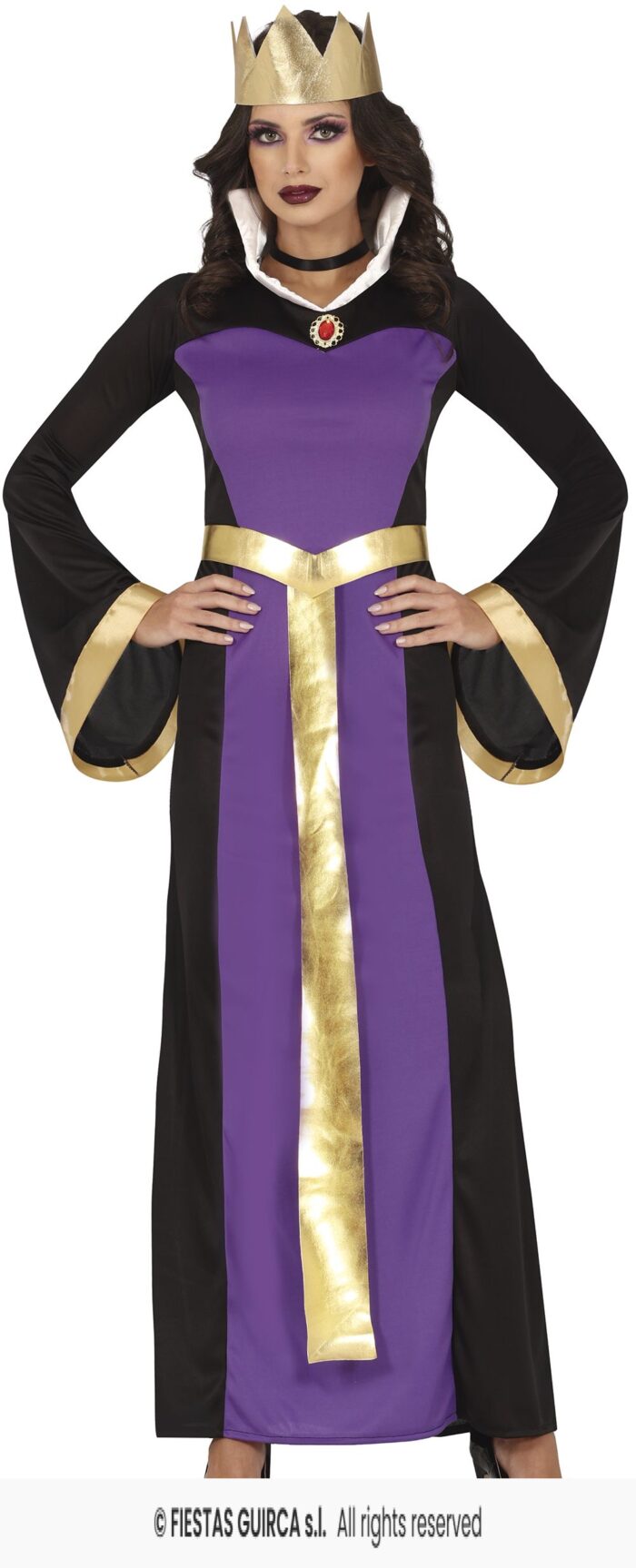 DISFRAZ MADRASTRA PURPLE QUEEN (S) - Imagen 1