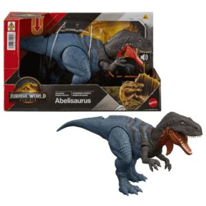 Figura Jurassic World Wild Roar Abelisaurio