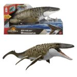 Figura de acción Mosasaurio Mordedor + Dilofosaurio – Jurassic World Rebirth