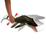 Figura de acción Mosasaurio Mordedor + Dilofosaurio – Jurassic World Rebirth - Imagen 4