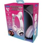 Auriculares inalámbricos Recargables 2 en 1 con Luces, Sonido estéreo, Inalámbrico con Cable, Plegab - Imagen 2