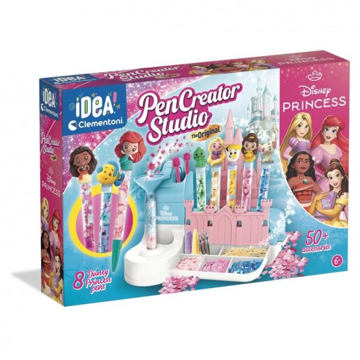 LABORATORÍO BOLÍGRAFOS PRINCESAS DISNEY 18202 CLEMENTONI - Imagen 1