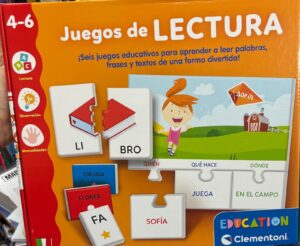 JUEGOS DE LECTURA- Clementoni