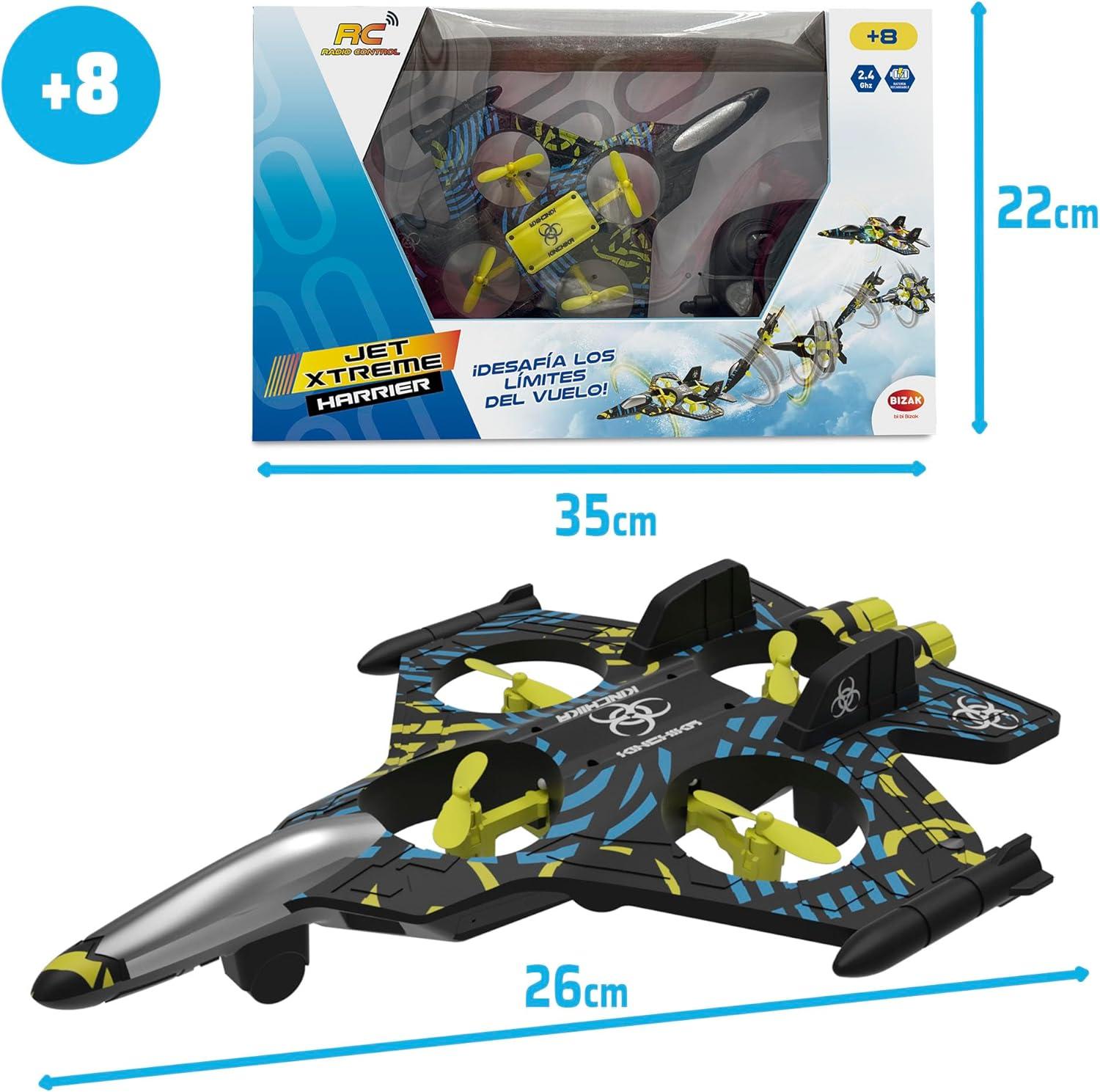 Radio Control Avión Jet Xtreme Harrier - Imagen 4