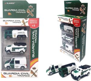 Set miniaturas vehículos Guardia Civil Tráfico