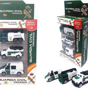 Set miniaturas vehículos Guardia Civil Tráfico