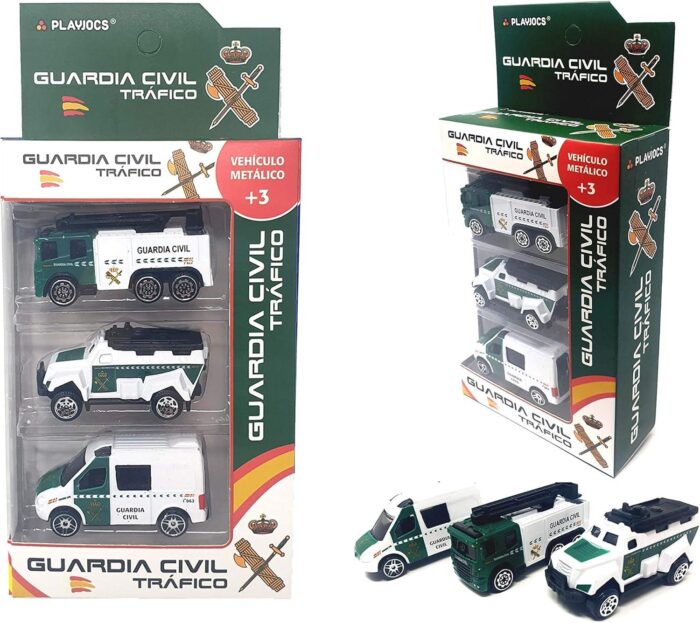 Set miniaturas vehículos Guardia Civil Tráfico - Imagen 1