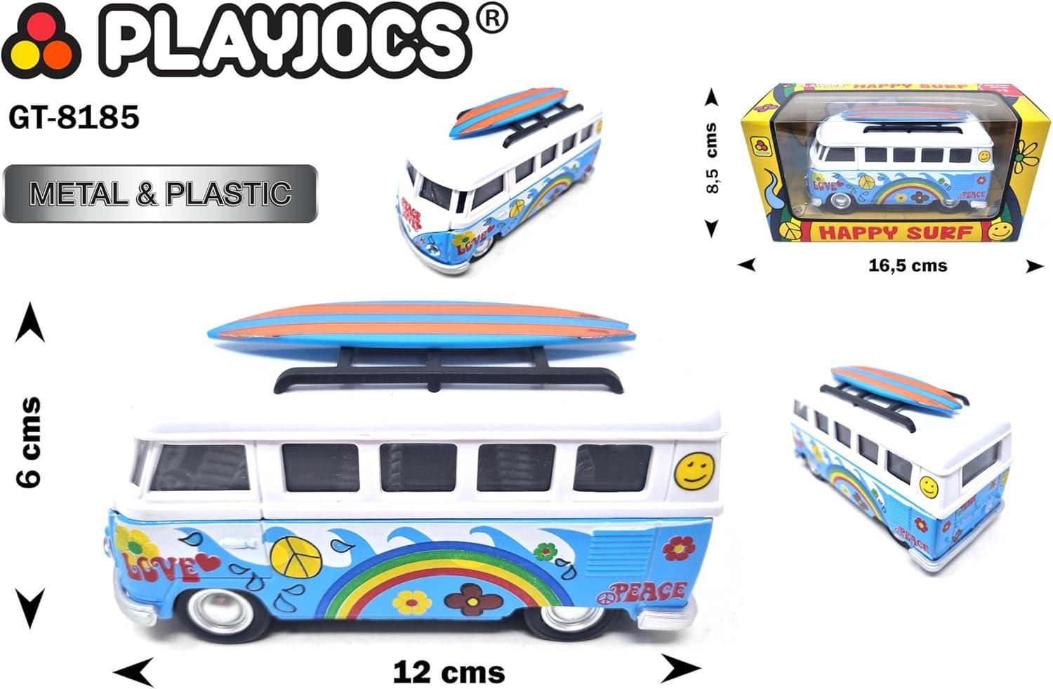 Furgo Con Tabla De Surf Happy Surf - Imagen 3