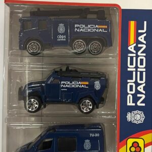 Set miniaturas de vehículos Policía Nacional
