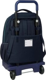 Mochila escolar grande c/ruedas compact extraible real madrid 2ª equip 25/26 - Imagen 2