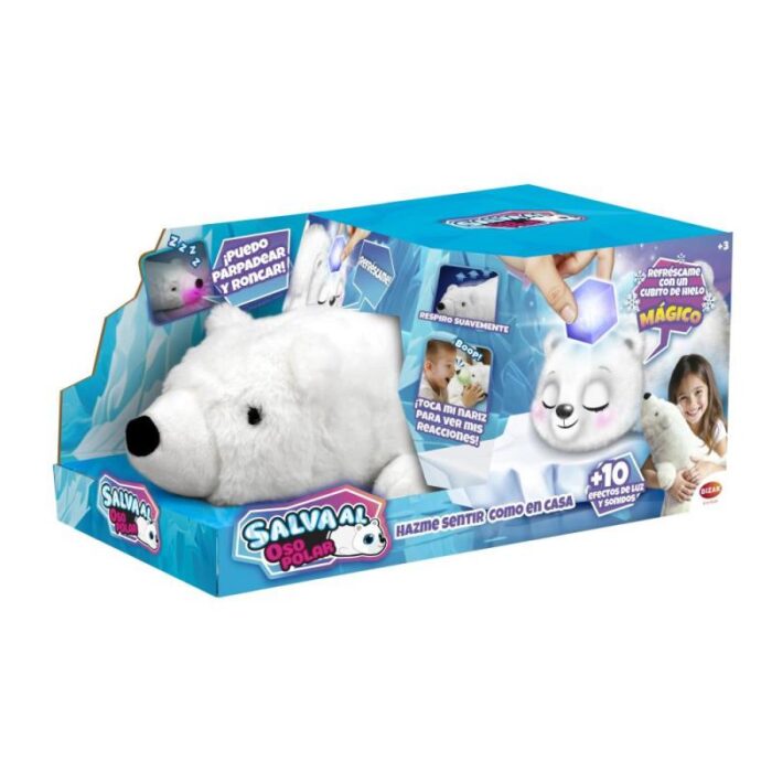 Salva al Oso Polar Peluche Interactivo - Imagen 1