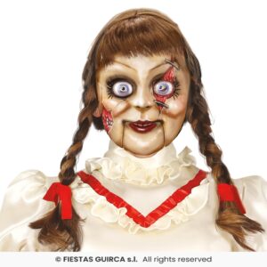 Mascara muñeca asesina latex