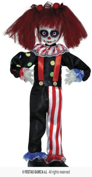 Colgante payasita terror 40 cms