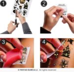 TATUAJES INFANTILES HALLOWEEN NEGROS - Imagen 2