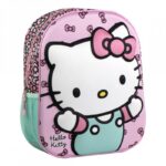 Mochila Infantil 3D Hello Kitty Rosa - Imagen 2