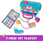 VIDA THE VET - Maletín Médico Juguete con 5 Accesorios + Peluche Hámster Popcorn de 13 cm - Imagen 5