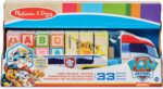 Paw Patrol Camión de Bloques ABC de Madera, Patrulla Canina Juguete Educativo, 33 Piezas, Juguetes d - Imagen 3
