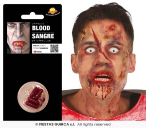 Pack 6 Capsulas sangre