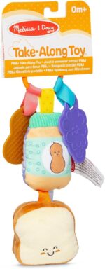 Juguete multisensorial para bebés, con Pinza para enganchar y para Llevar - Imagen 3